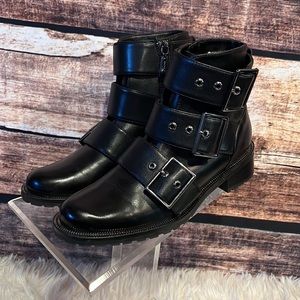 Blondo waterproof steampunk, moto, biker boots